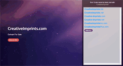Desktop Screenshot of creativeimprints.com