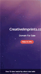 Mobile Screenshot of creativeimprints.com